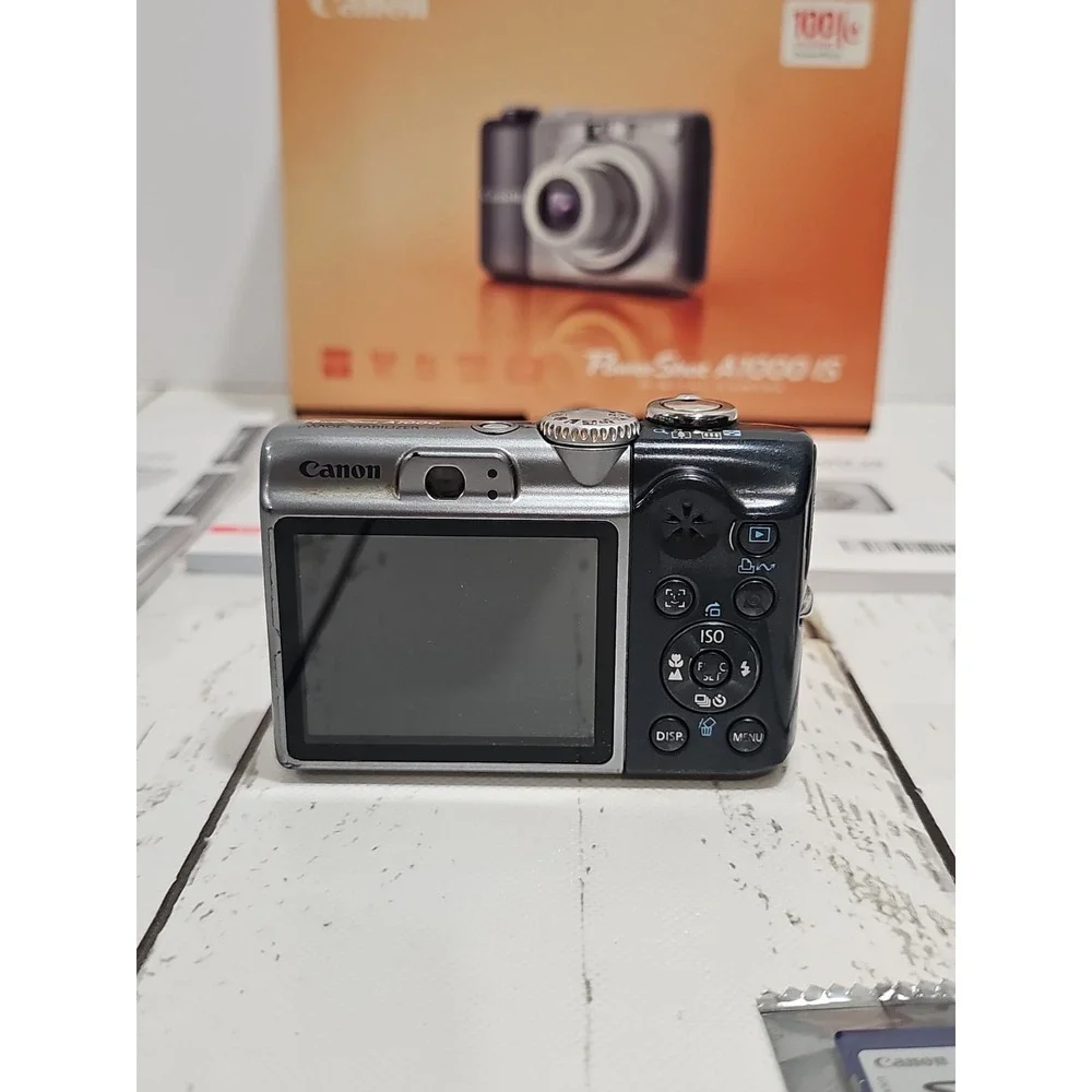 Canon PowerShot A1000 IS 10.0MP Digital Camera - Gray
